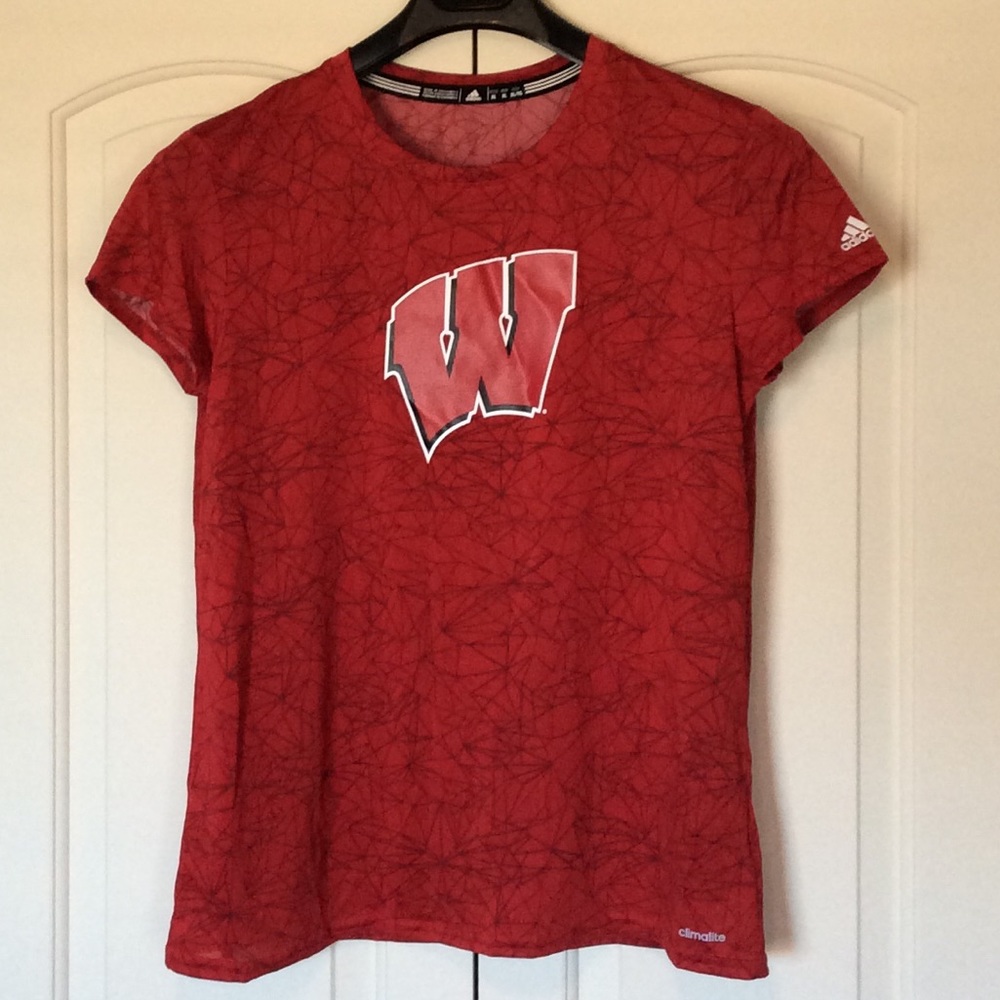 Wisconsin Adidas Climalite Shirt XL